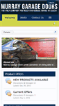 Mobile Screenshot of murraygaragedoors.com